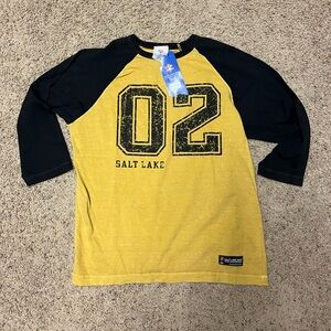 SALT LAKE CITY OLYMPICS 2002 BASEBALL TEE WITH ORIGINAL TAGS || VINTAGE